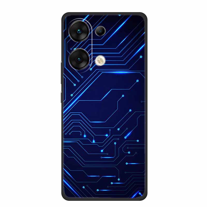 For Xiaomi Poco M6 Pro 4G Case 6.67" Animals TPU Soft Silicone Back Cover Phone Cases for POCOM6 Pro 4G Protector Wolf Cool Para