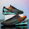 Männer Fußball Stiefel Lange Spikes Hohe Knöchel Fußball Schuhe TF Outdoor Gras Stollen Fußball Stiefel Training Sport Fußball Schuhe