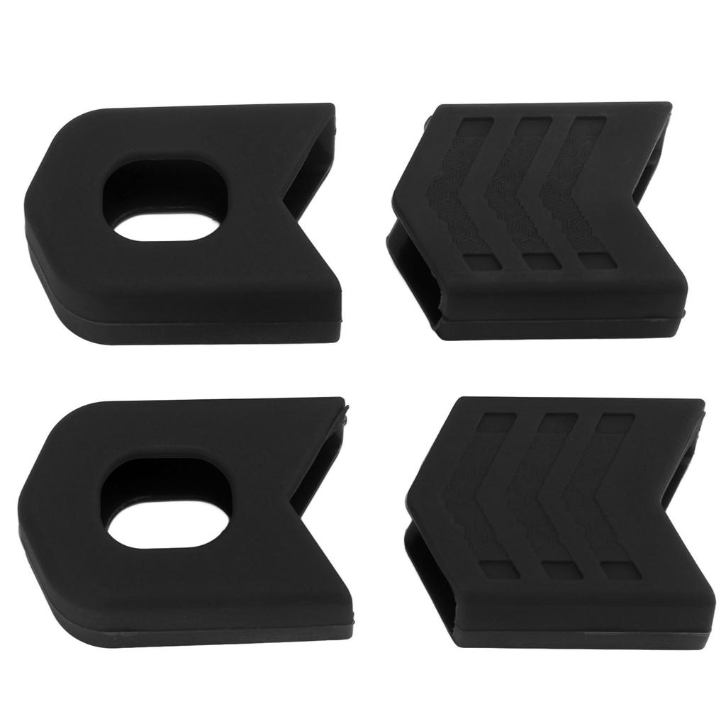 4pcs Crank Boots Durable Wearable Effective Protective Compact Stable Easy Replaceable Lightweight
