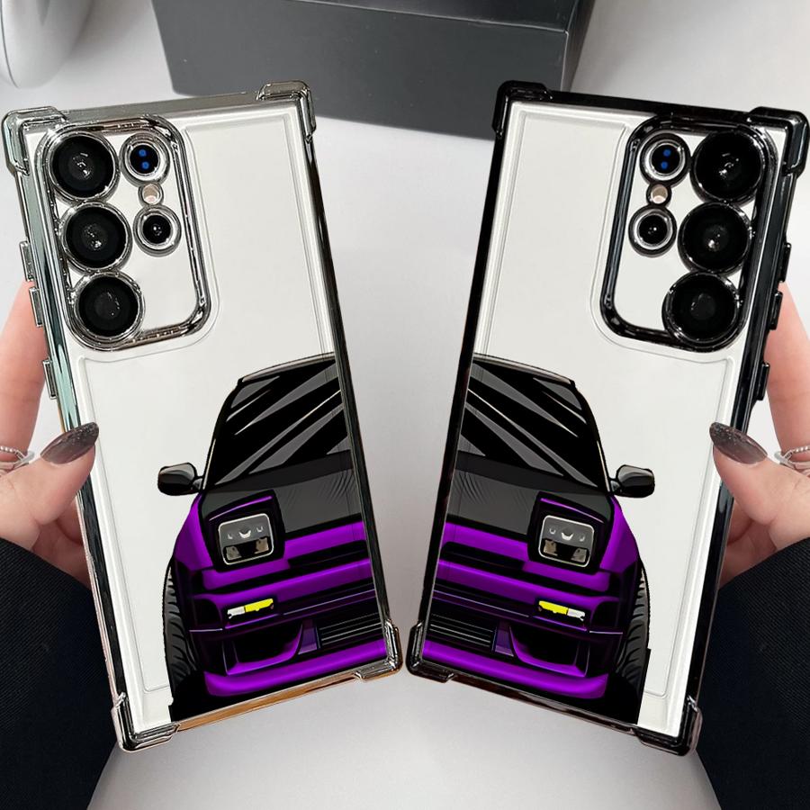 JDM Sports Cars Case for Samsung Galaxy S22 Ultra S20 FE S21FE s23ultra s24fe Note 20 Ultra S25 Plus S23 S25 Ultra S24 Soft