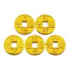 Handmade Lucky Five Emperors Bless Have Bring Wealth Money Coin Rope Year Crystal Bracelet Hand-woven Antique Bracelet Gift