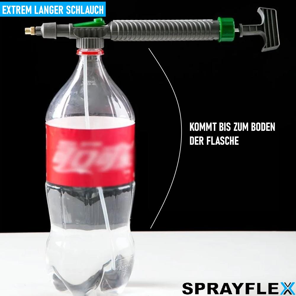 SPRAYFLEX Ruční postřikovač Pístový postřikovač Tlakový postřikovač Univerzální Nástavec na láhev Pumpa