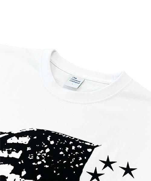 THE COLDEST MOMENT Tcm Flag T (White)