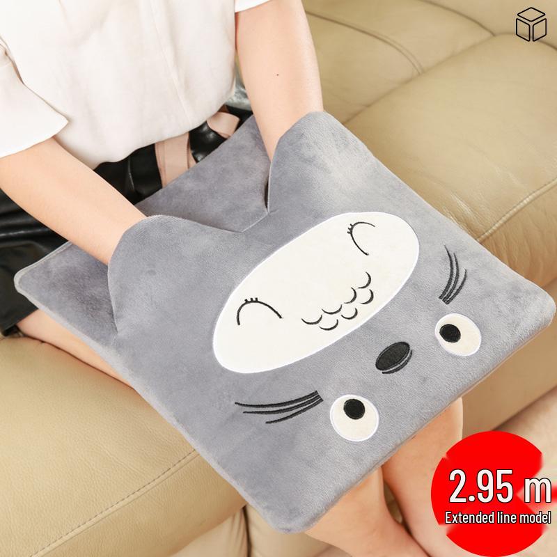 Elektrický ohřívač nohou a vyhřívaný sedák - Kompaktní vyhřívací podložka a horký obklad pro ženy