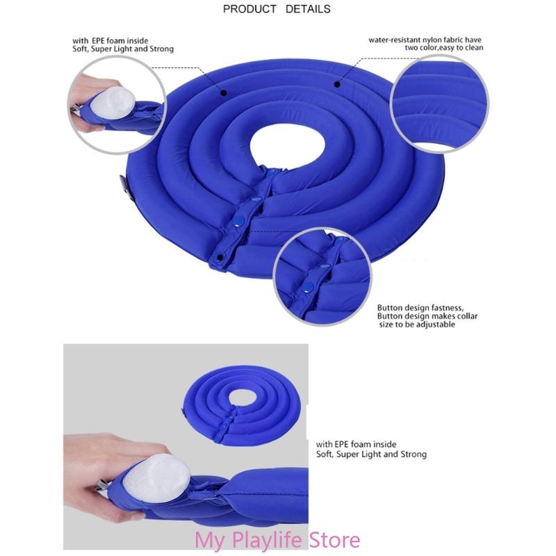 Dog Cone Collar After Surgery for Wound Healing Easy To Eat and Drink Prevent Biting & Scratching Breathable Collar