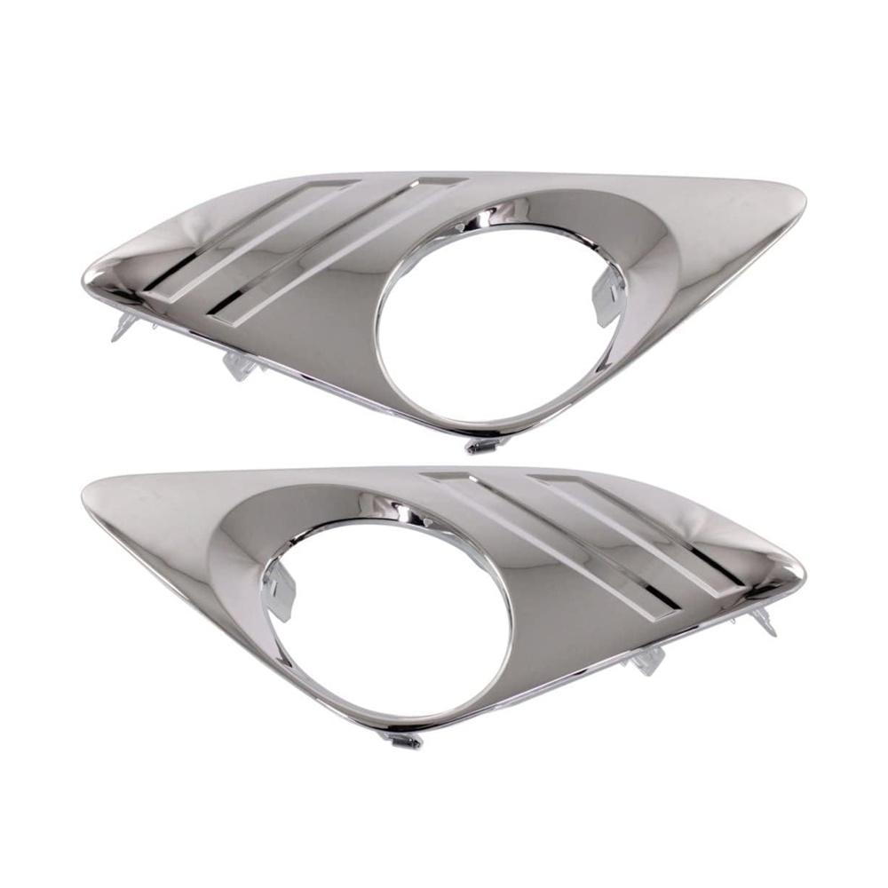 

Fog Light Trim Set Left & Right Chrome For Toyota Camry 2012-2014