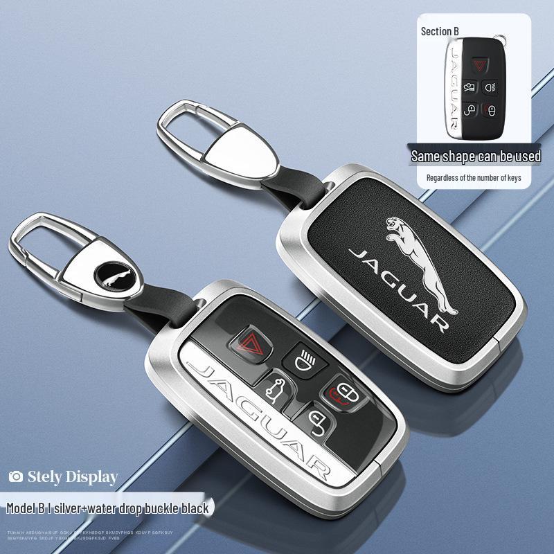 Jaguar Key Cover: Fits XFL, XEL, E-Pace, F-Pace, F-Type, I-Pace, XJ, XE - Women's Protective Car Shell