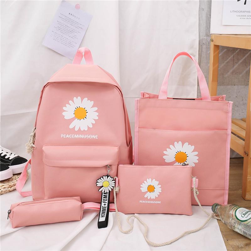 Korean Style Schoolbag for Students - Large Capacity Backpack for All School Levels