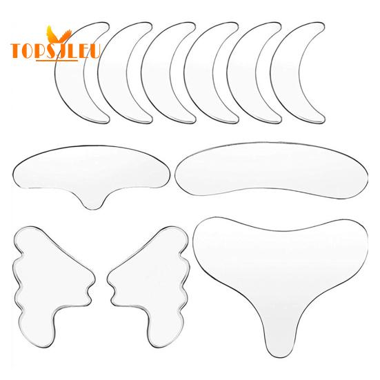 

11 шт./компл. ночные пластыри от морщин-омоложение, обращение вспять старения, удобные пластыри против морщин для лица, подушечки чистый