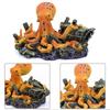 Aquarium Decor Resin Cave Octopus Fish for Tank Hideout Octopus Theme Decor Top Sale