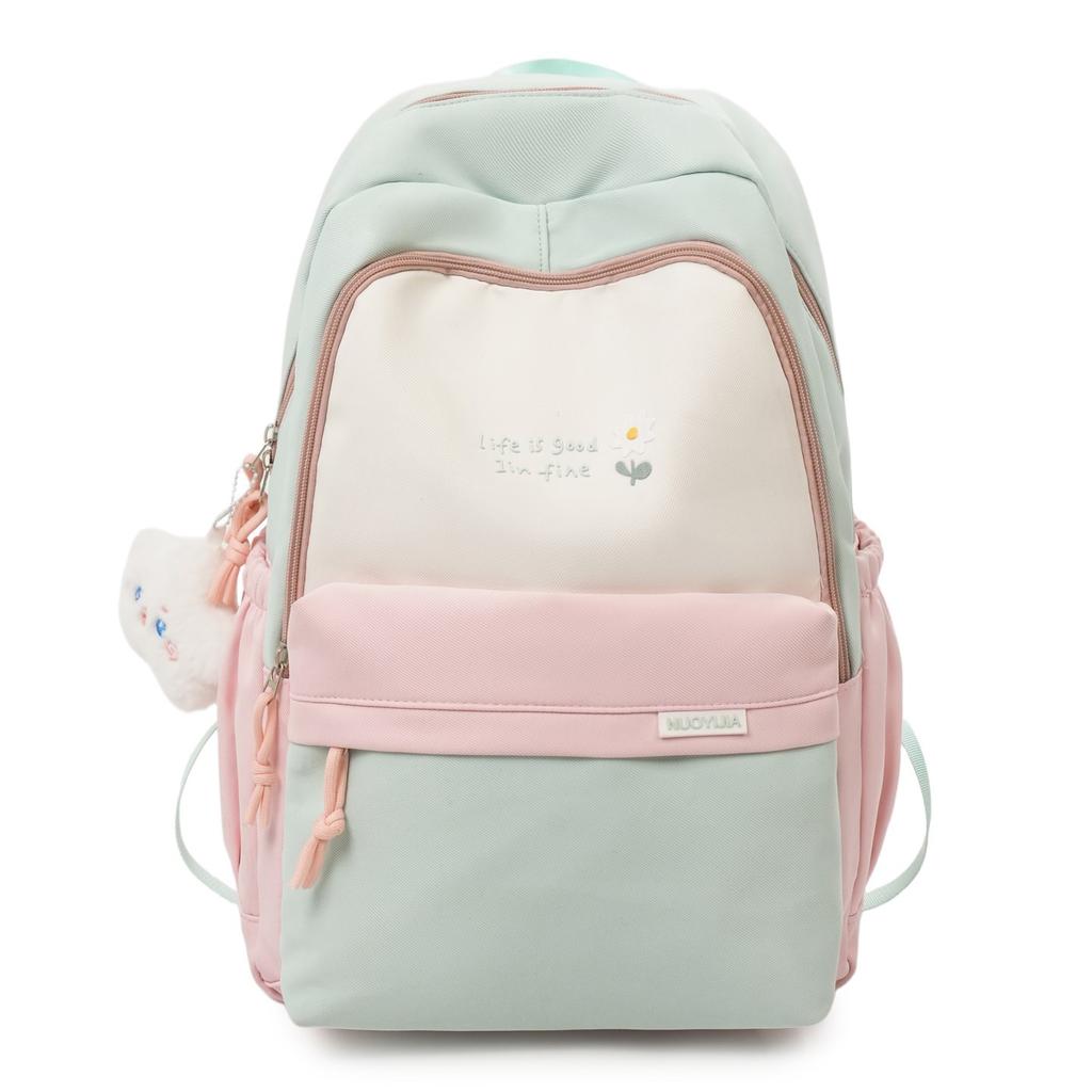 Schoolbag Japanese Retro High School Student Junior High School Student Schoolbag Girls Korean Version Casual Backpack Men Large Capacity Travel