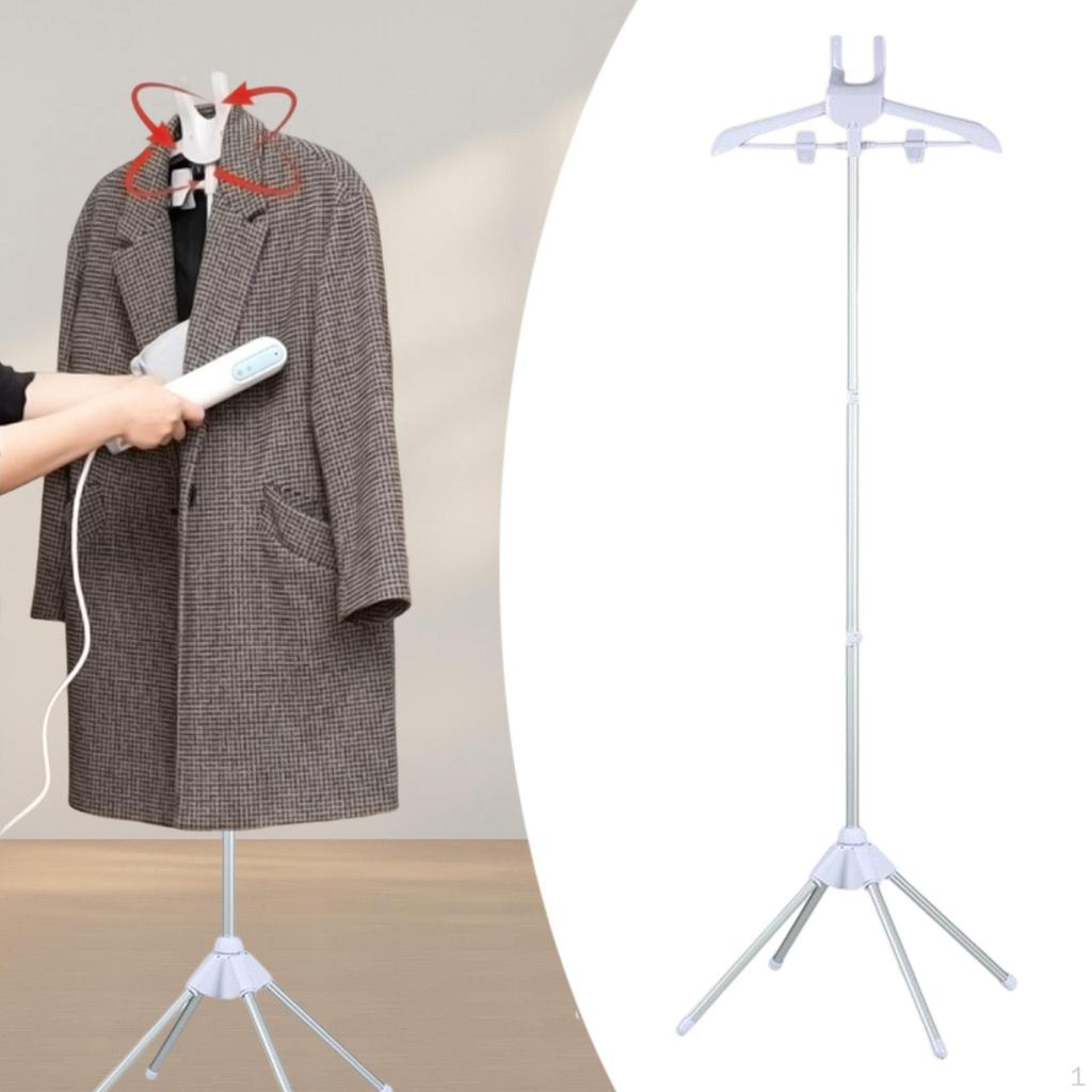 Clothes Hanger for Steamers, Portable, Foldable, -held Ironing Stand