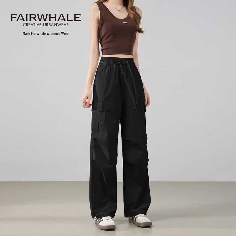 Mark Fairwhale Women's Triple-Proof Loose Fit Cargo Jogger Pants