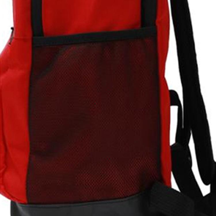 Adidas Cl Entry Training Zipper Large Capacity Polyester Backpack Unisex Backpack Black Red DM2919