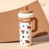 Direct Drinking Vacuum Cup 316 Stainless Steel Thermal Bottle INS Style Tumbler  Boys and Girls