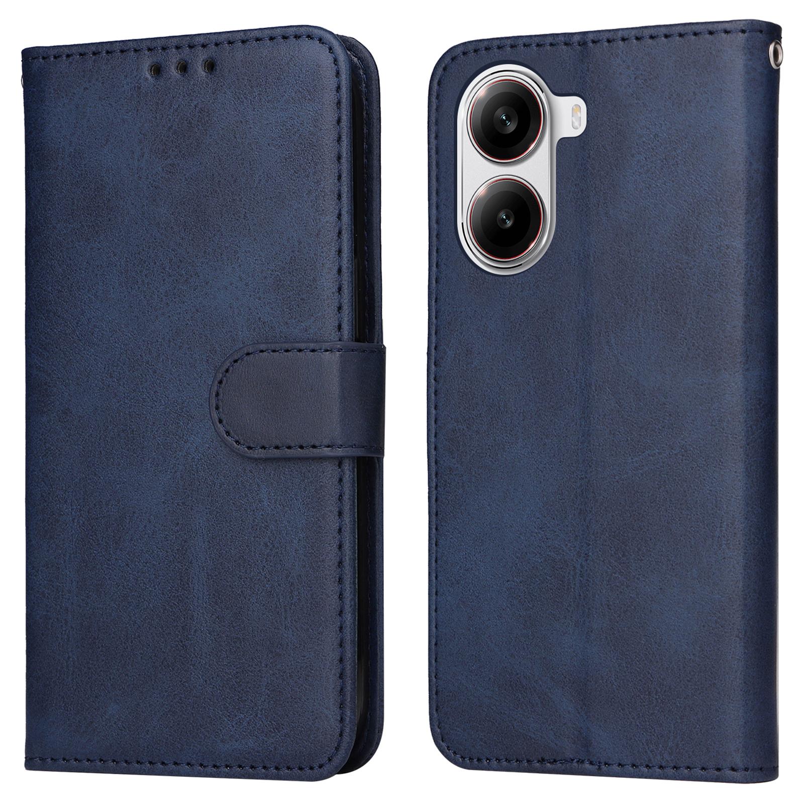 

Для Xiaomi Redmi Turbo 4 5G/Poco X7 Pro 5G Чехол Кошелек из ПУ кожи Фолио Книжка Чехол для телефона Blue