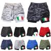 Camouflage Italy Flag Muay Thai Kick Boxing Shorts Men Women Unisex Casual Sportswear Double Layer Quick Dry Training Sport Gym Fitness Workout