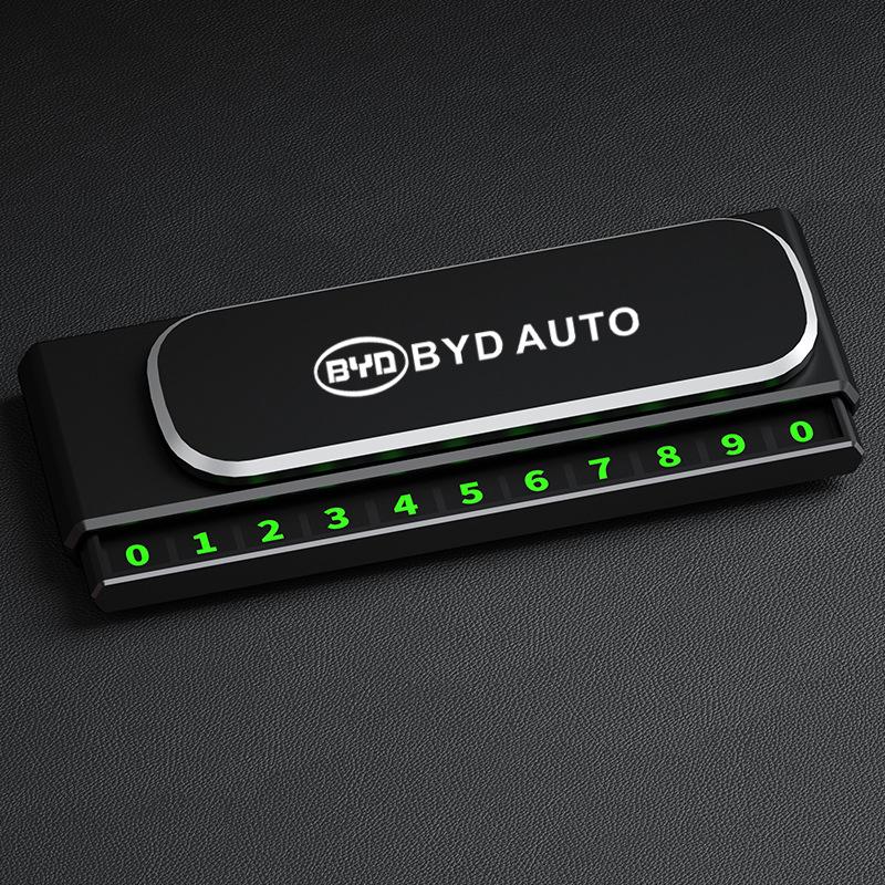 Magnetic Temporary Car Parking Sign with Luminous Hidden Contact Plate