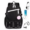Teen Student Schoolbag Cartoon Backpack Leisure Travel Computer Bag