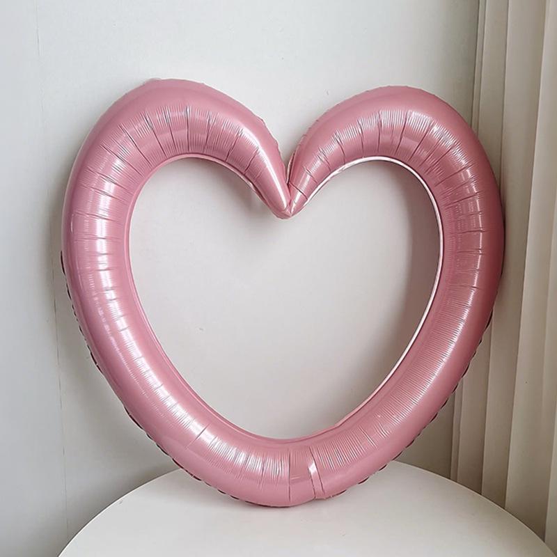 First Birthday Heart Photo Frame Balloon Decoration for Boys & Girls