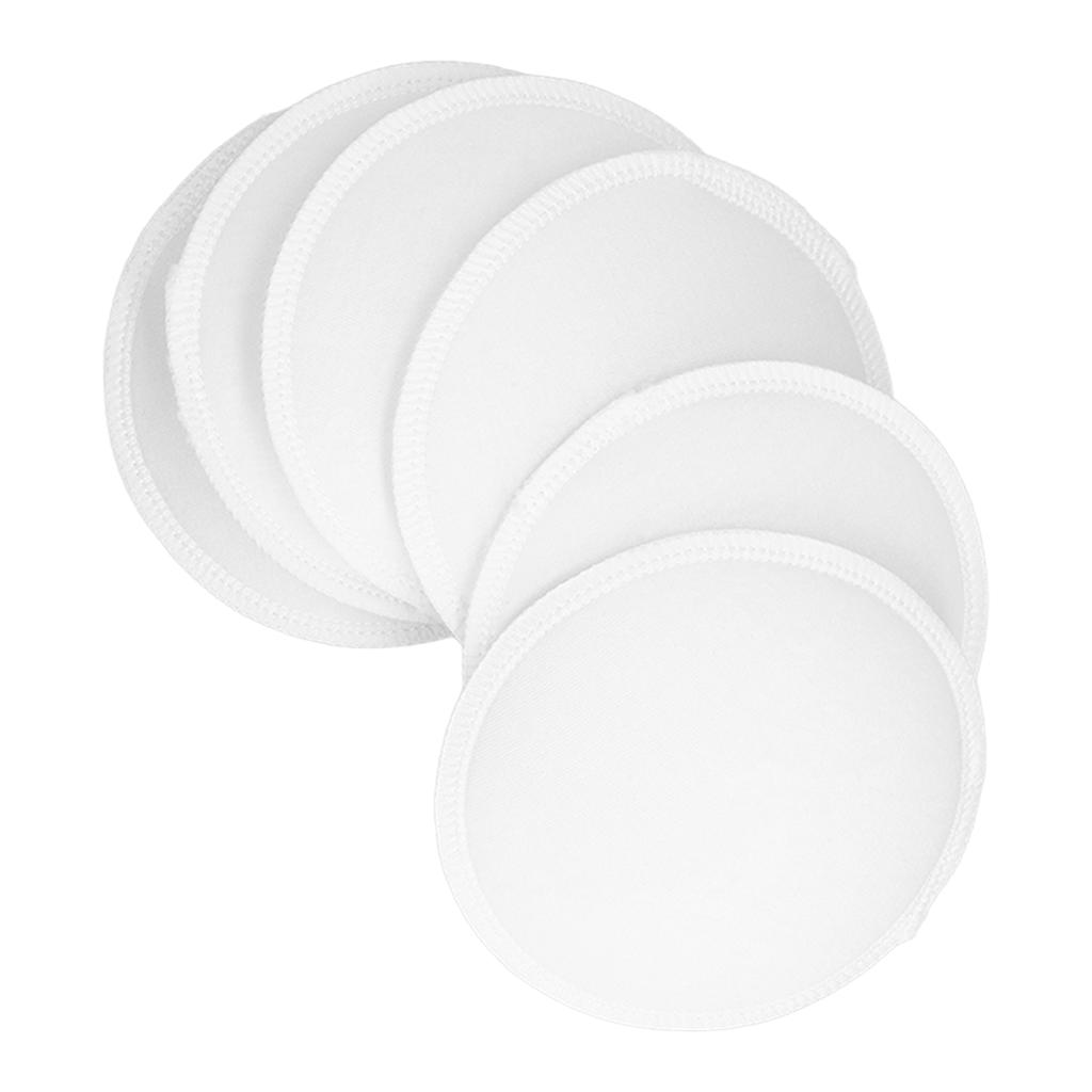 12pcs Reusable Breastfeeding Pads Pure Cotton Washable Leakproof Nursing Breast Pads
