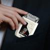 2in1 Mini Electric Shaver Digital Display Portable Rotary Razor Smart Nose Hair Clipper  Travel Use
