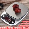 LCD Electronic Kitchen Scales Household Balance Cooking Measure Tool Stainless Steel Digital Weighing Food Scale 210 × 150 × 30mm