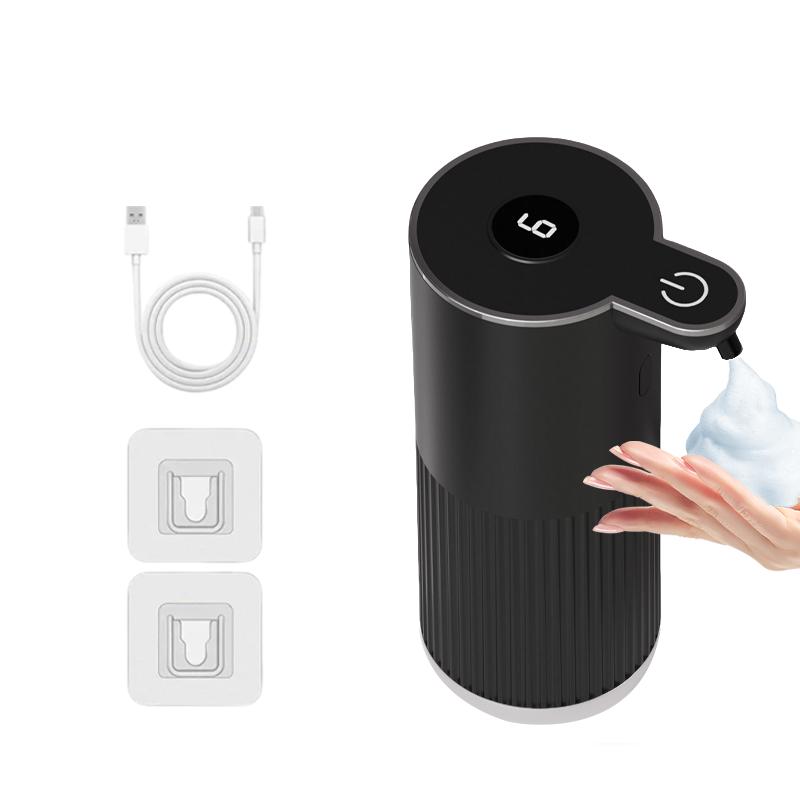 360ML Power Level Digital Display Intelligent Electric Hand Sanitizer Washing Machine Touchless Automatic Senor Soap Dispenser