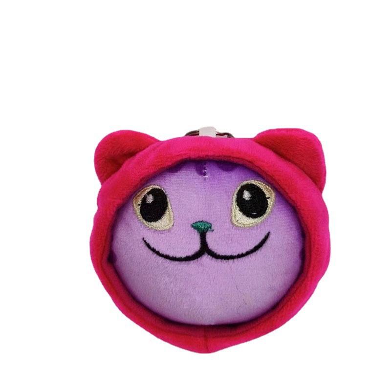 Dollhouse Gabbys 10cm Plush Pendant Key Chain Pp Cotton Decoration Backpack