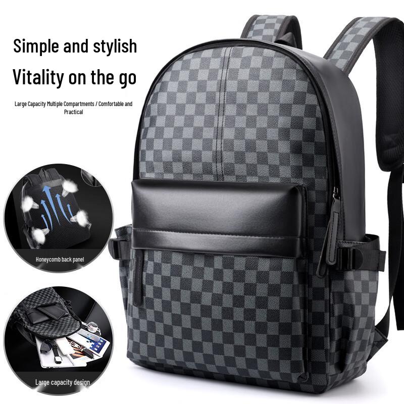 Hufeng Men's Street Style Laptop Backpack