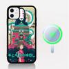 Animated Movie S-Spirited A-Away Phone Case Magnetic For IPhone 16 14 13 12 11 15 Pro Max Plus For Magsafe Wireless Charge Cover