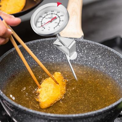 Olejový teploměr Yousheng Vysoce přesný tepelně odolný Ruční teploměr na maso Pečivo Smažené potraviny Teploměr pro domácnost