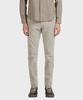 PANICALE Beige Slim Fit Cotton Twill Pants