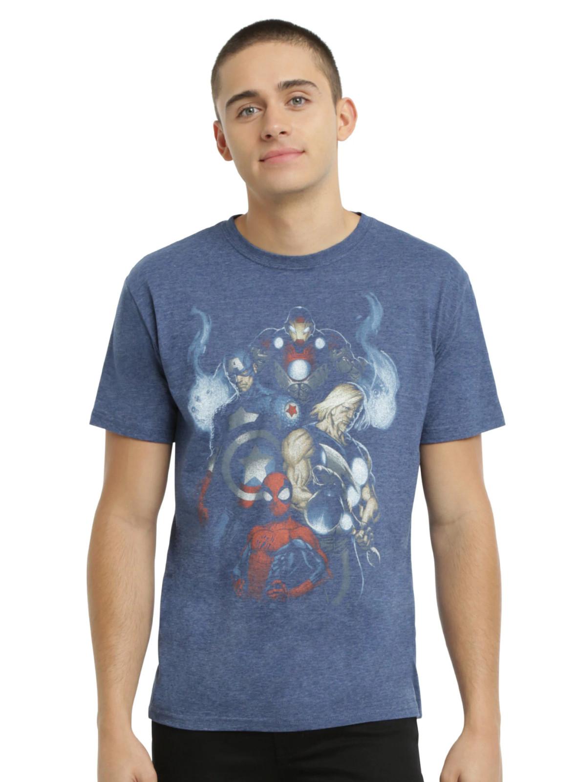 MARVEL SPIDER-MAN AVENGERS TEAM-UP T-SHIRT S разноцветный
