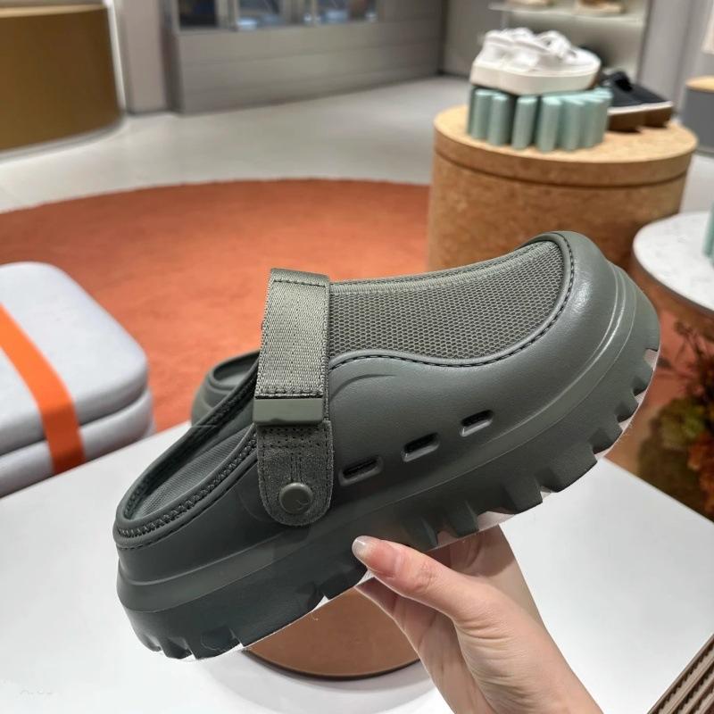 

Thick-bottomed bag head and half slippers for women s outer wear 2025 spring and summer new sports and leisure versatile one-pedal beach sandals 40