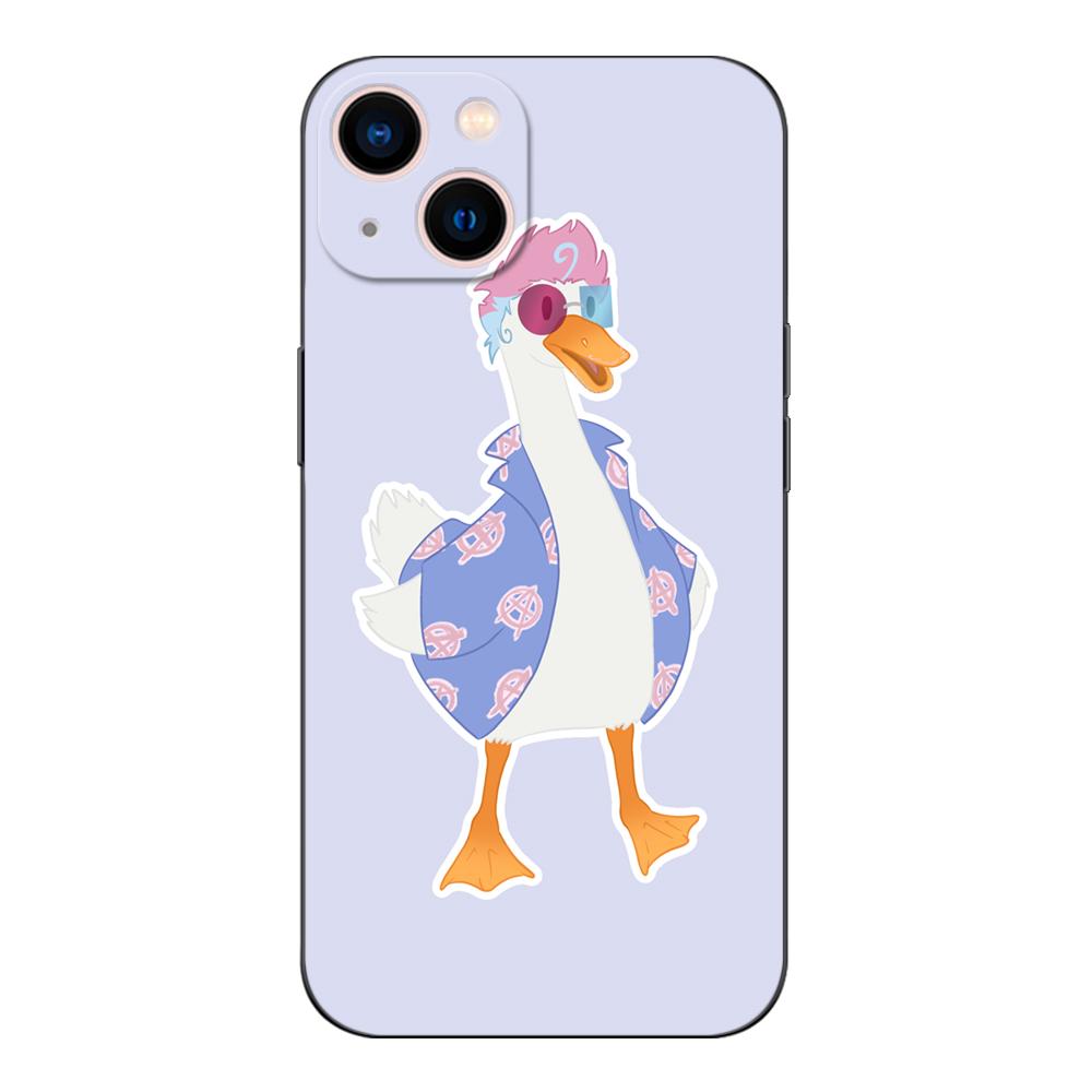 

Черный чехол из ТПУ для OPPO Reno 6 5 3 4 4Z 4F SE 5F 5Z PRO PLUS lite 6 6z 4G 5G без названия в форме гуся и утки Reno 6 Pro 5G