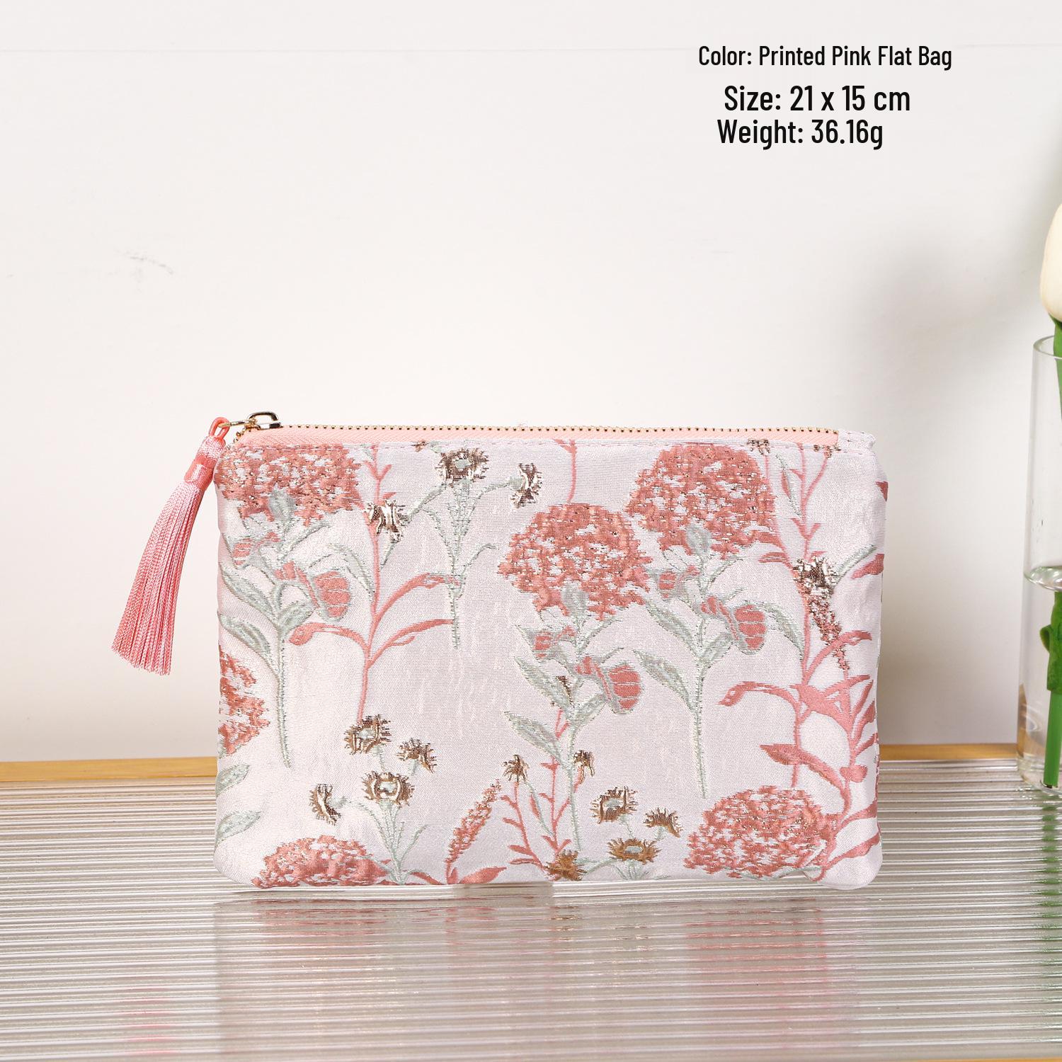 

Элегантная косметичка в китайском стиле большой вместимости для помады и косметики