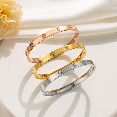 Fashion Four-leaf Clover Flower Buckle Bracelet K Indonesian Bracelet Jewelry