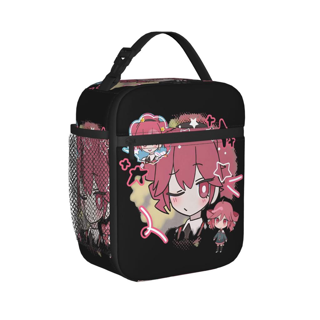 Kasane Teto Lunch Bag  Aesthetic Lunch Box For Unisex Picnic Portable Cooler Bag Oxford Graphic Design Thermal Tote Handbags