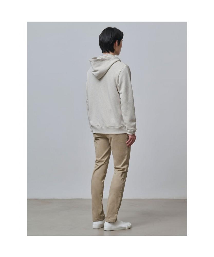 Beanpole Men Hoodie Zip-Up Sweatshirt Ivory (Bc4841C070)