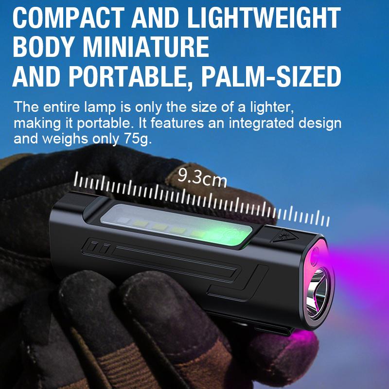 Outdoor Light Strip Illumination, Magnetic Rechargeable Flashlight, High Brightness Emergency Multifunctional Outdoor Work