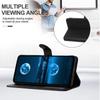 Flip Phone Case for Samsung S25 Ultra - Faux Leather Wallet Card Holder Shockproof Phone Stand Full Cover on Samsung S25/S24/S23/S22/S21/S20/Plus