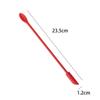 1/3/4Pcs Lengthen Mini Soft Jar Cake Cream Jam Scrapers Silicone Makeup Spatulas Butter Knife Kitchen Tools Accessories