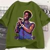 Daniel Caesar Tshirt Summer Hippie T Shirts Unisexs Cotton Crewneck Oversized Clothes Short Sleeve Y2k Fun Tops