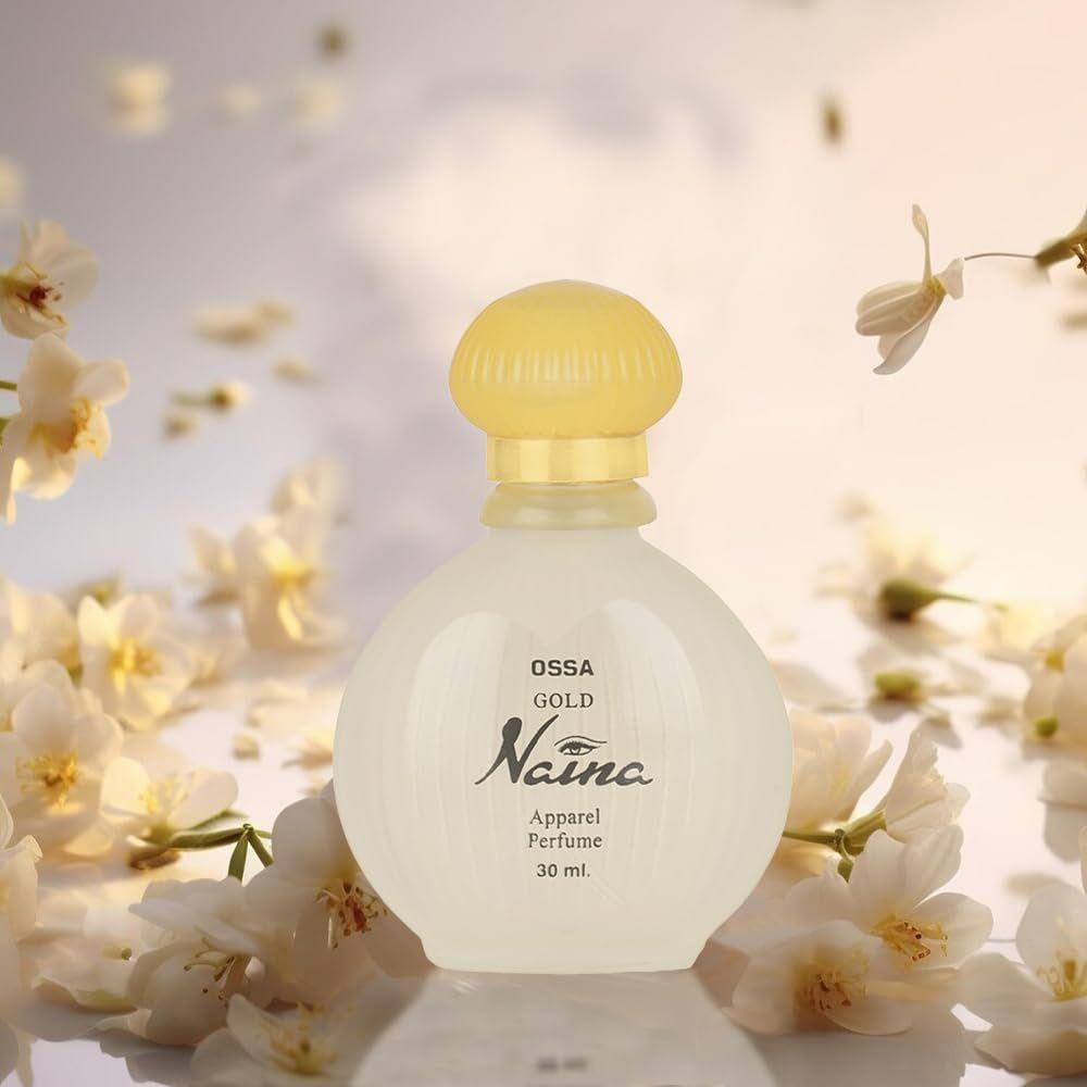 Ossa Gold Naina Perfume for Women, Premium Wear Scent for All-Day Freshness, Confidence & Elegant Feminine Appeal
