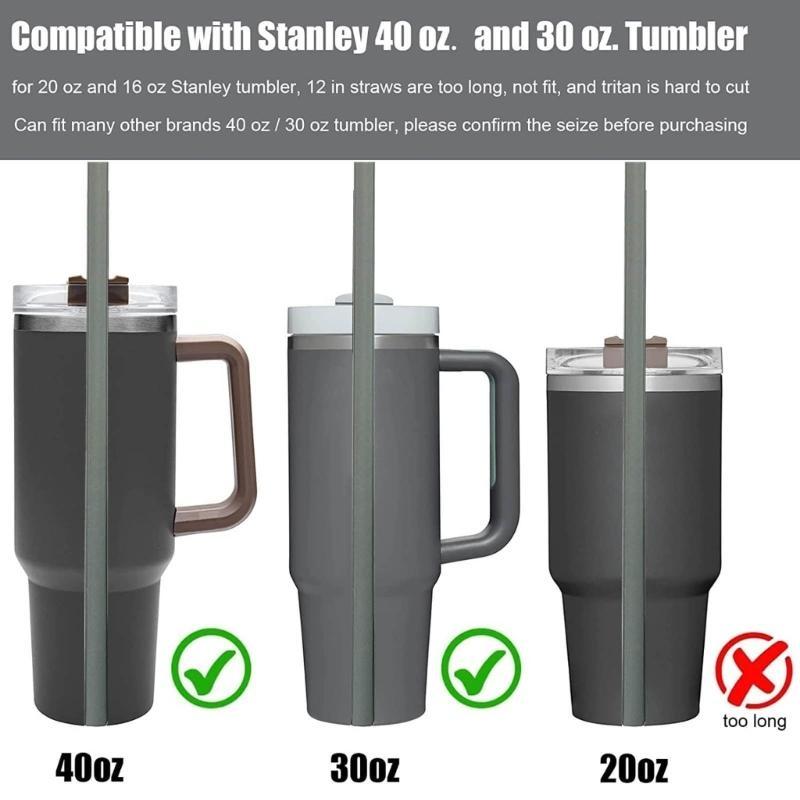 Replacements Straws Silicone Material Suitable for Adventure Travel Tumblers HX6C