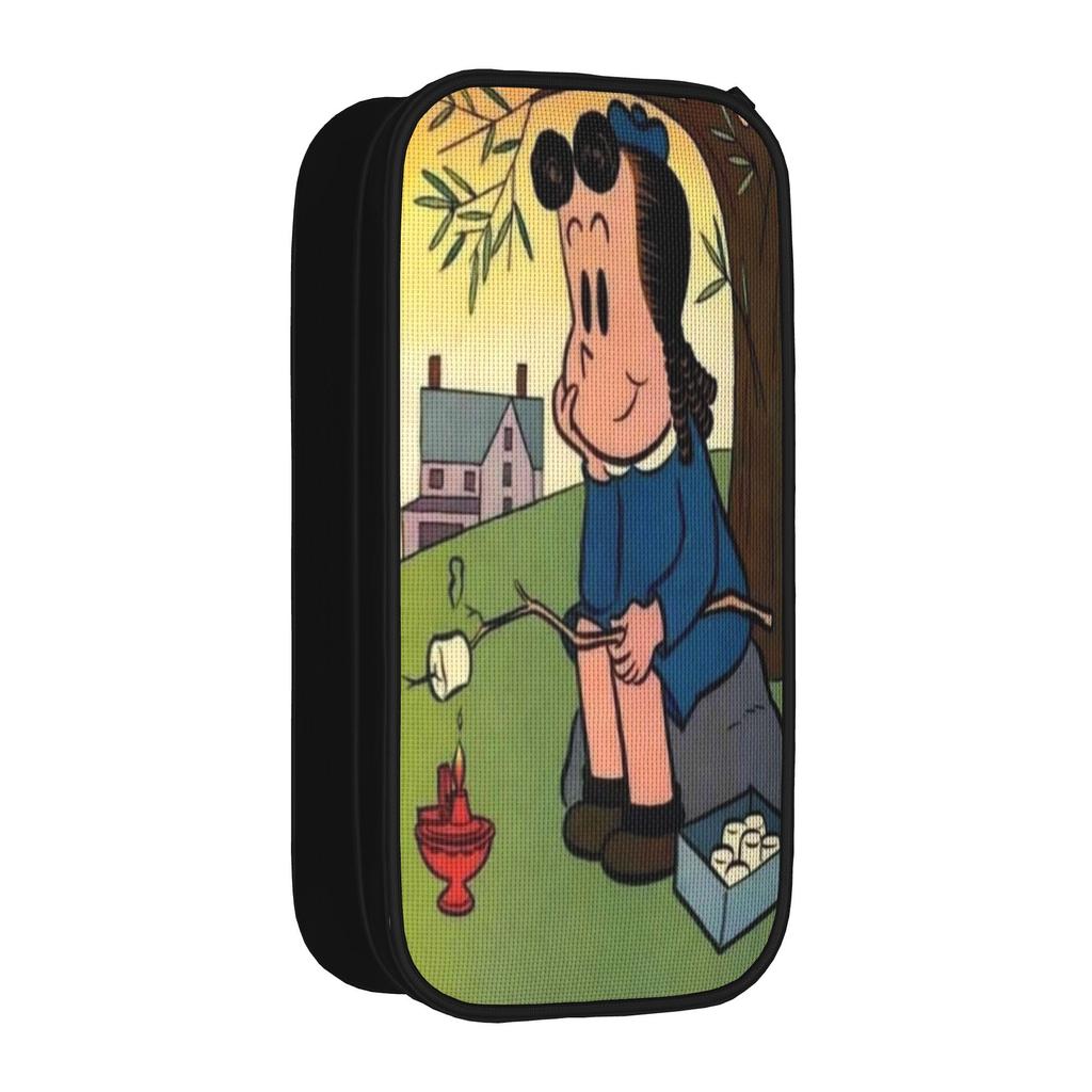 Littles Lulus Pen Box Double Layer Large Capacity School Accessories Pencilcase Perfect Gifts