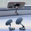 360° Rotation Folding Car Magnetic Phone Holder Auto Dashboard GPS Navigation Support Bracket Car Alloy Phone Mount Stand