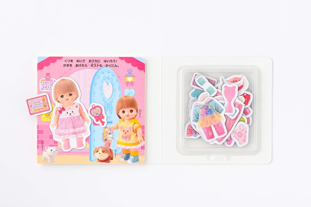 Gentosha Brinque com Casa Amigável Vamos Ímãs! Mel-chan