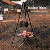 HJS AK-H09 Portable Outdoor Camping Tripod for Campfire Cooking